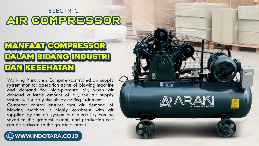 Manfaat Compressor Dalam Bidang Industri dan Kesehatan